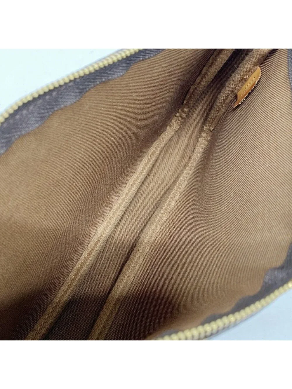 Louis Vuitton Pouch Monogram Pochette Soirle Brown